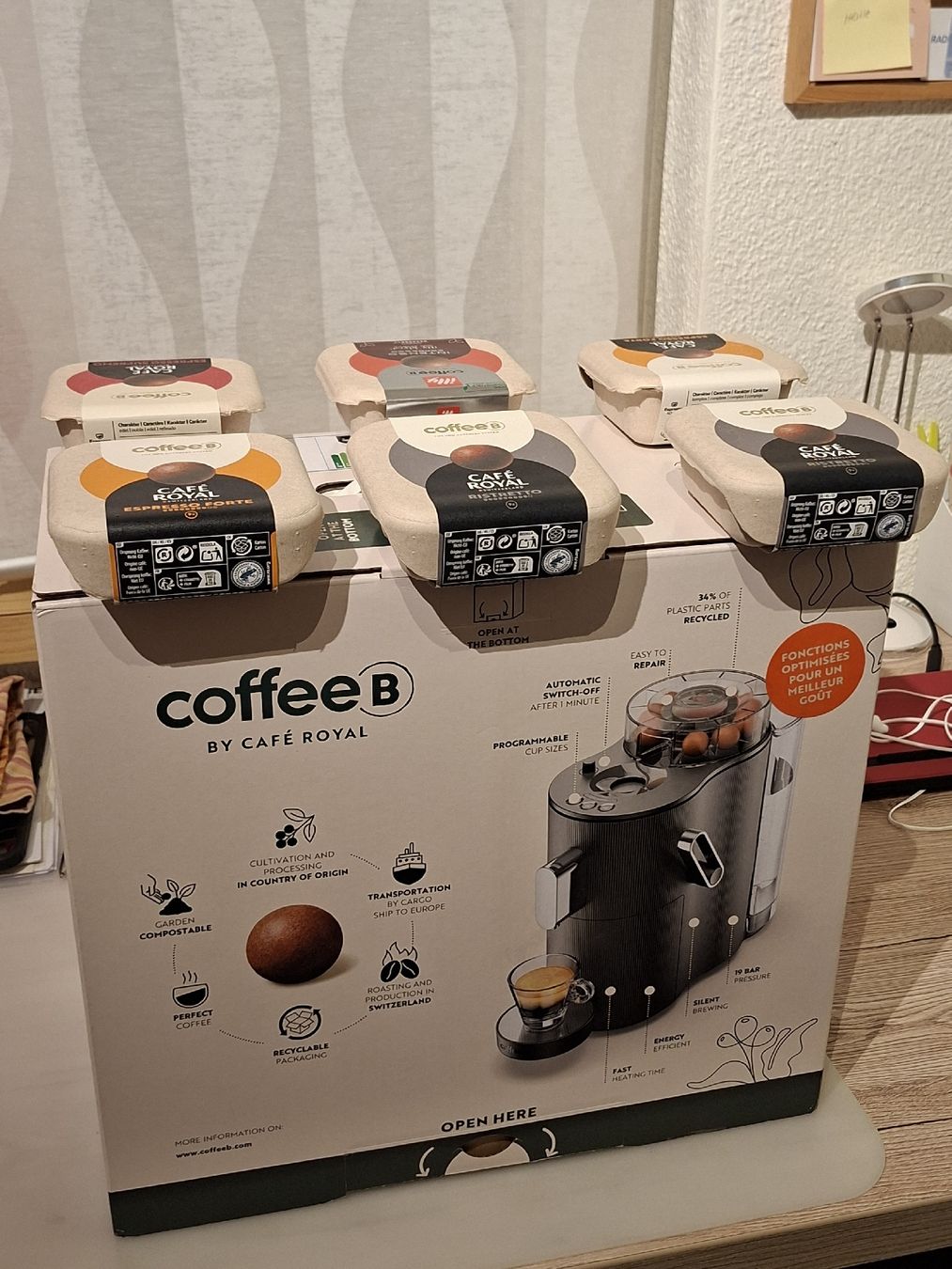 Coffee B Macchine per caffè & Macchine per espresso: Neue Kaffeemaschine Coffe B schwarz – Nuovo e nell'imballaggio originale da Hunzenschwil venduto da donata70 5