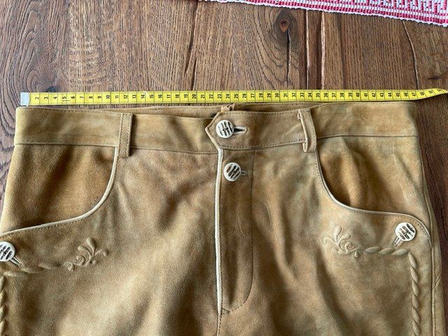 Hosen: Trachten Lederhose, lang, Gr. 50 – Neu (gemäss Beschreibung) aus Dübendorf von higgens1 1