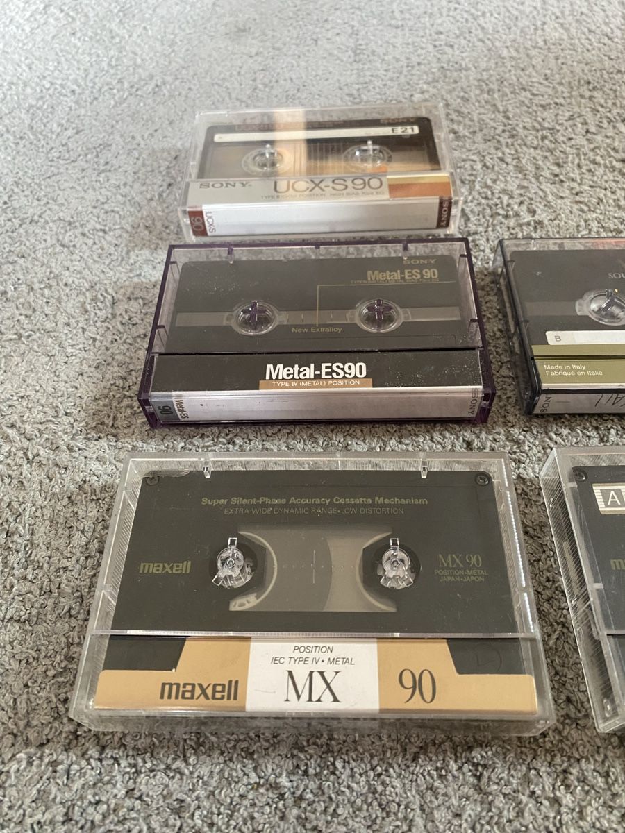 Kompaktkassetten: TYPE IV Kassetten + TYPE II von Maxell, Sony – Gebraucht aus Grenchen von Vintagewatchoverdose 1