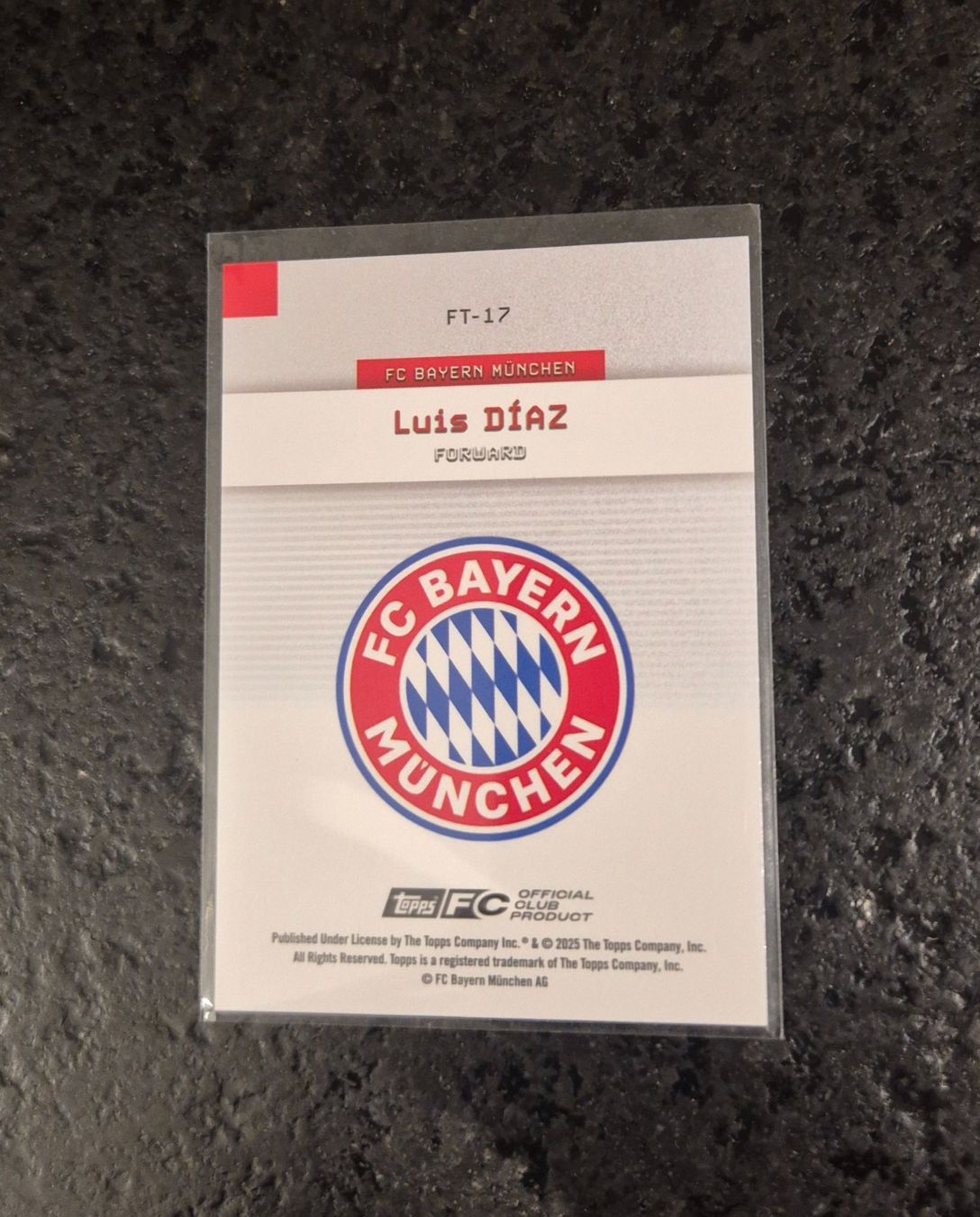 Topps Sammelbilder & Trading cards: Luis Diaz /125 - Bayern München - Topps – Neu (gemäss Beschreibung) aus Burg AG von Danoe 1