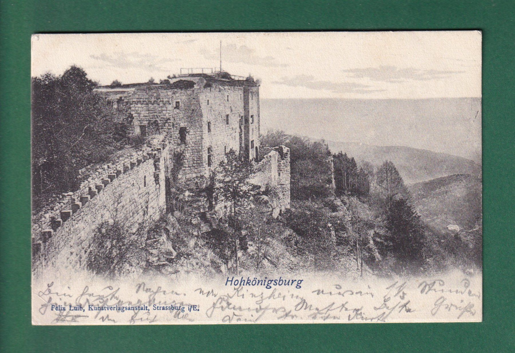 Cartes postales: HOHKÖNIGSBURG - 1903 // Eckbug // – D'occasion à Pully par nicecards-shop