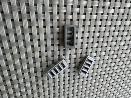 Lego Technik chrom silber Fliese 4 Stück zu 42081 LotZ
