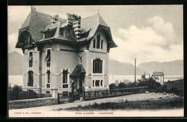 Cartes postales: AK Lausanne, Clos Lucette – D'occasion à Berlin par bartko-reher