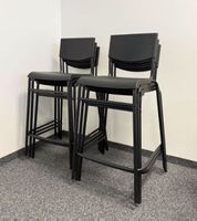 IKEA STIG Barhocker – Schwarz – Sitzhöhe 63 cm