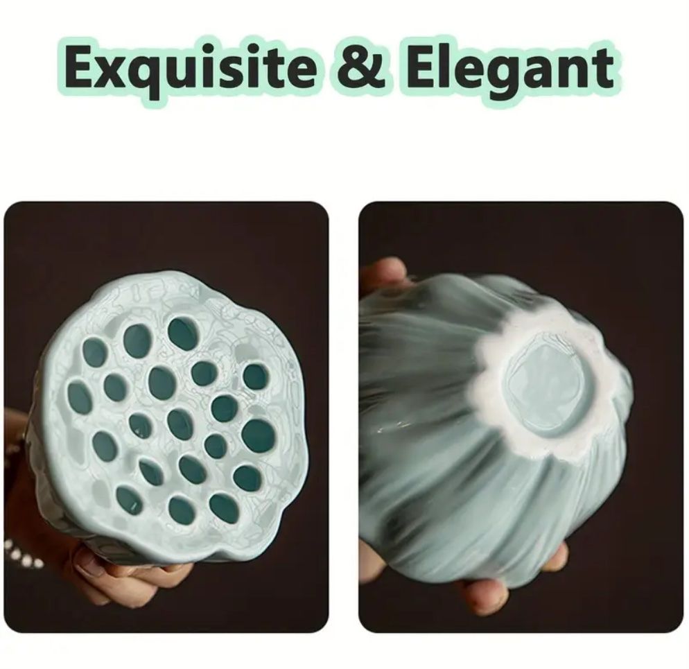 Vasi & Recipienti: Atypical Unique ceramic flowe vase light blue – Nuovo (secondo la descrizione) da Frauenfeld venduto da Vanityroom 6