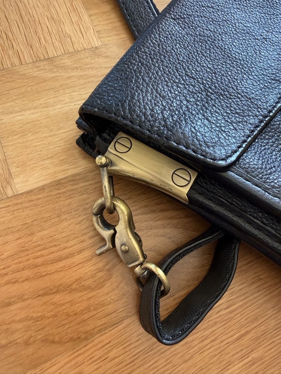 Borse: Vintage Tasche schwarz  – Usato da St. Gallen venduto da calendula123 7
