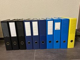 Ordner Ablage Akten 10Stk gebraucht