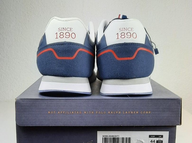 US Polo Herrenschuhe: U.S. POLO ASSN. Sneaker blau Gr. 43 – Neu und originalverpackt aus Seuzach von VT-Collections1 4