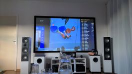 Heimkino EliteScreens CineGrey 3D Leinwand 100 Zoll