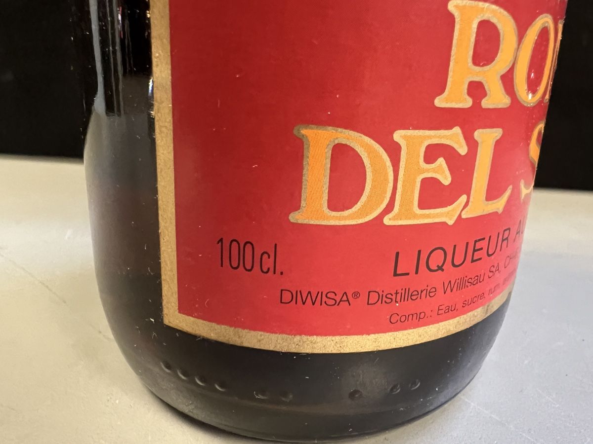 Bevande alcoliche: ANCIENNE BOUTEILLE PUNCH RHUM RON DEL SOL – Nuovo (secondo la descrizione) da Genève venduto da Leboucheoreilles 5