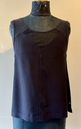 Seiden-Shirt von Nile, Grösse XS