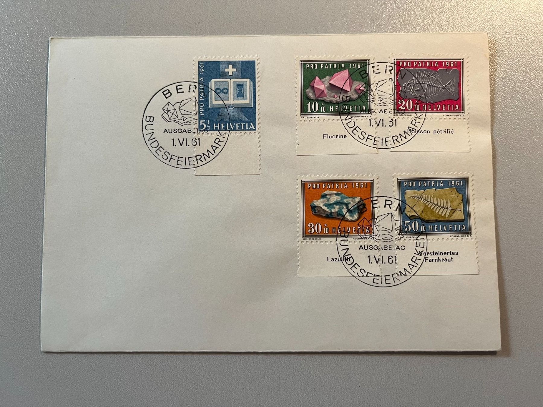 Tous les timbres: 4 schöne FDC – Neuf (Voir description) à Arch par Seil818