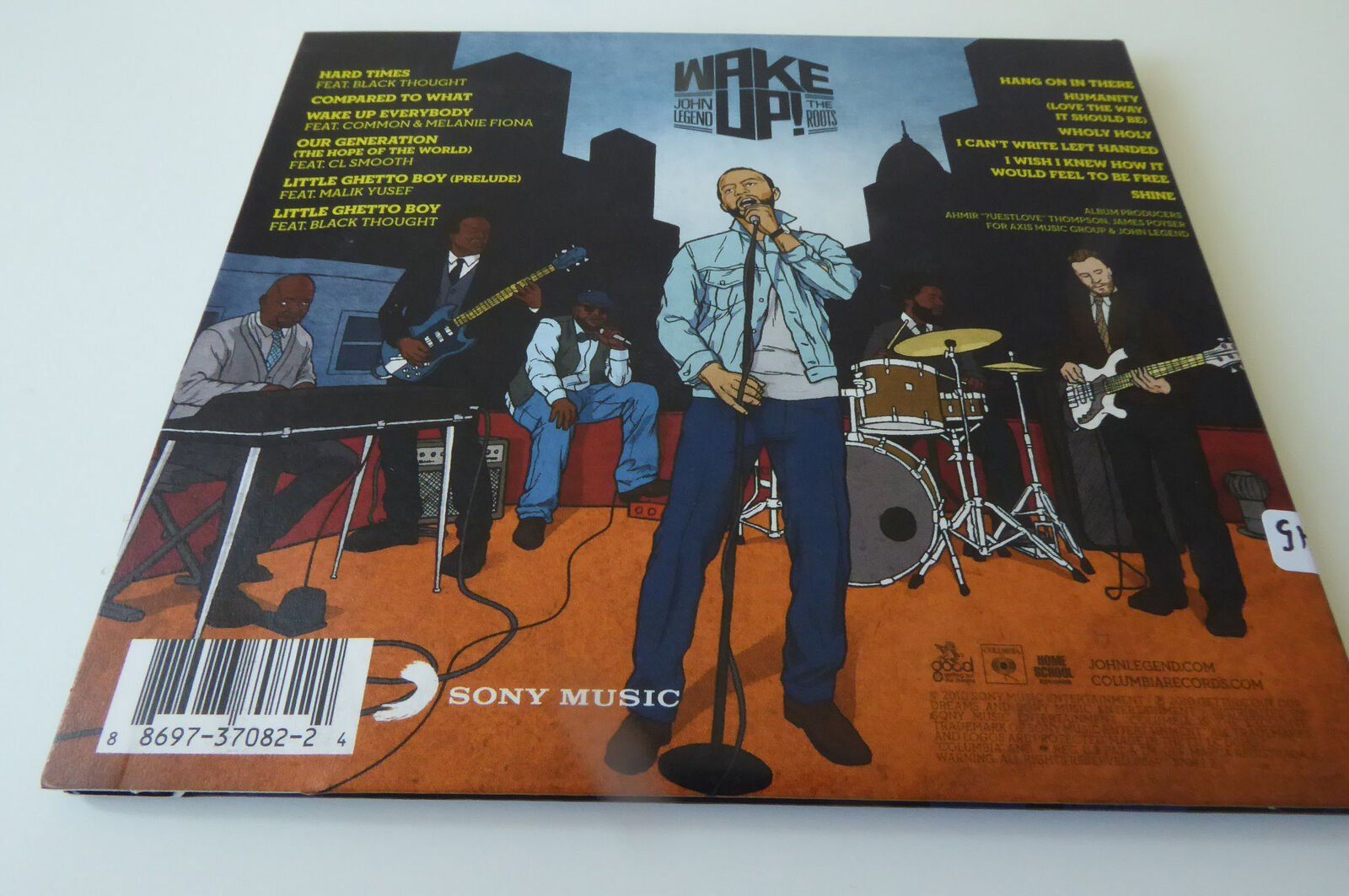 CD: John Legend & The Roots - Wake Up                    ©'2010 – Usato da St. Gallen venduto da elkapone 1