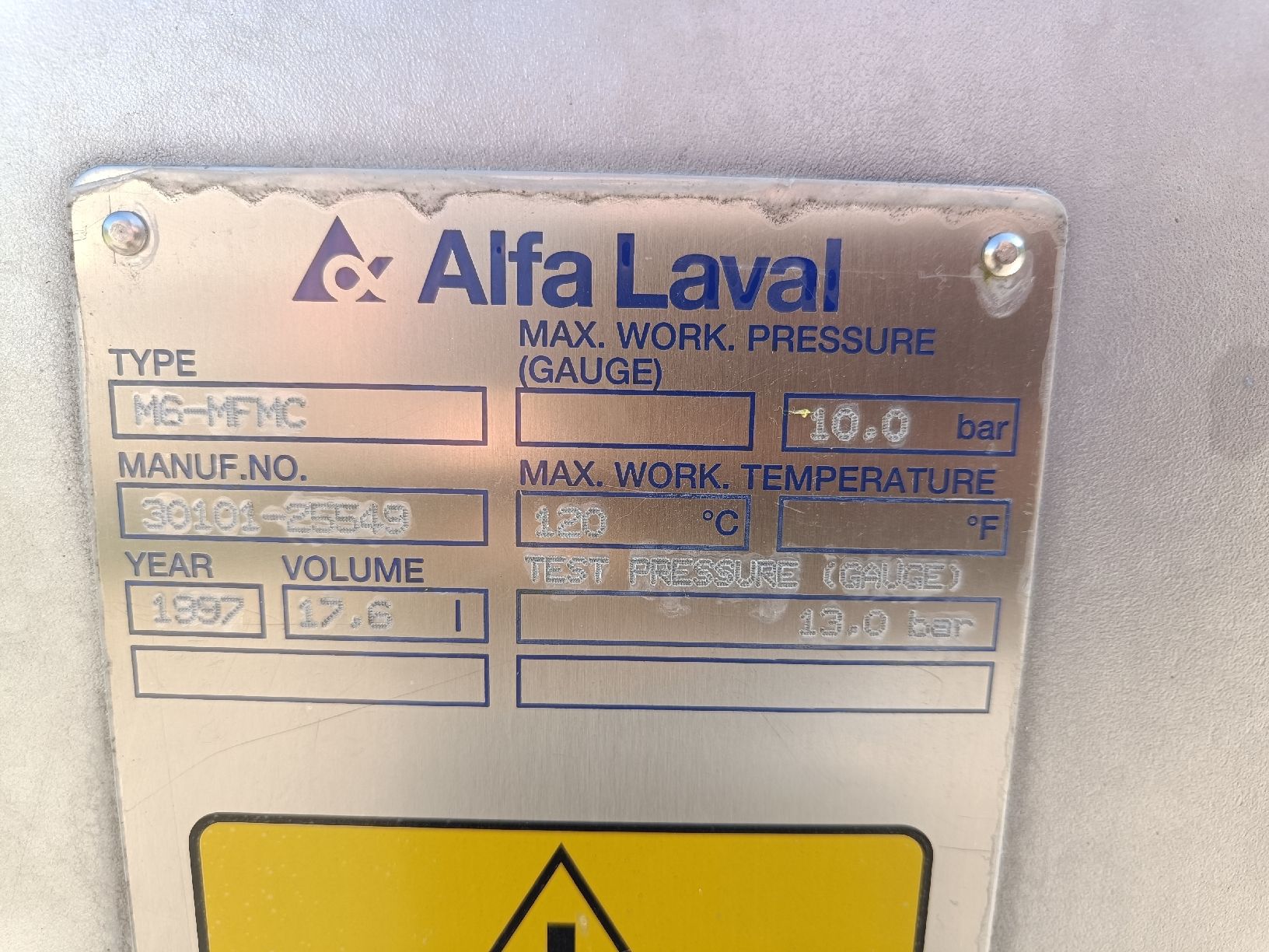 Accessori per l’allattamento: Alfa Laval Plattenkühler  – Usato da oberterzen venduto da mergim80 3