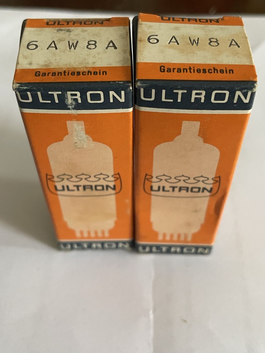 Elektronikbauteile: 6AW8A. 2Stück Ultron Röhren  – Neu (gemäss Beschreibung) aus Oftringen von Jradioman