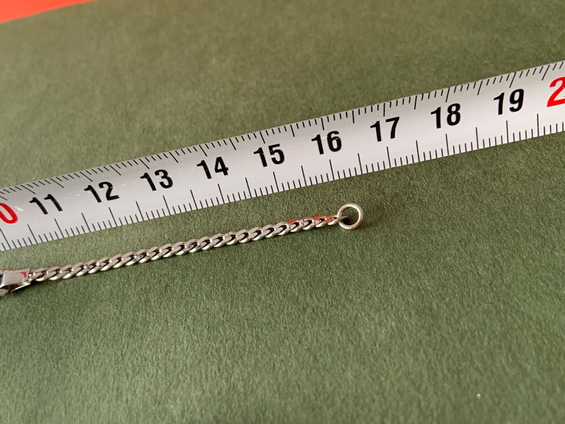 Armbänder & -reifen: Kinder-Namenskette (16 cm) silber – Gebraucht aus Laufen von Bellebellezza 4