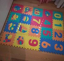 Puzzlematte Spielmatte farbig
