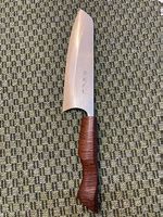 Kochmesser Shiro Kamo Orca (Santoku) in SG2 Stahl