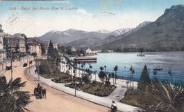 Saluti dal Nuovo Quai di Lugano N° 7223  1911