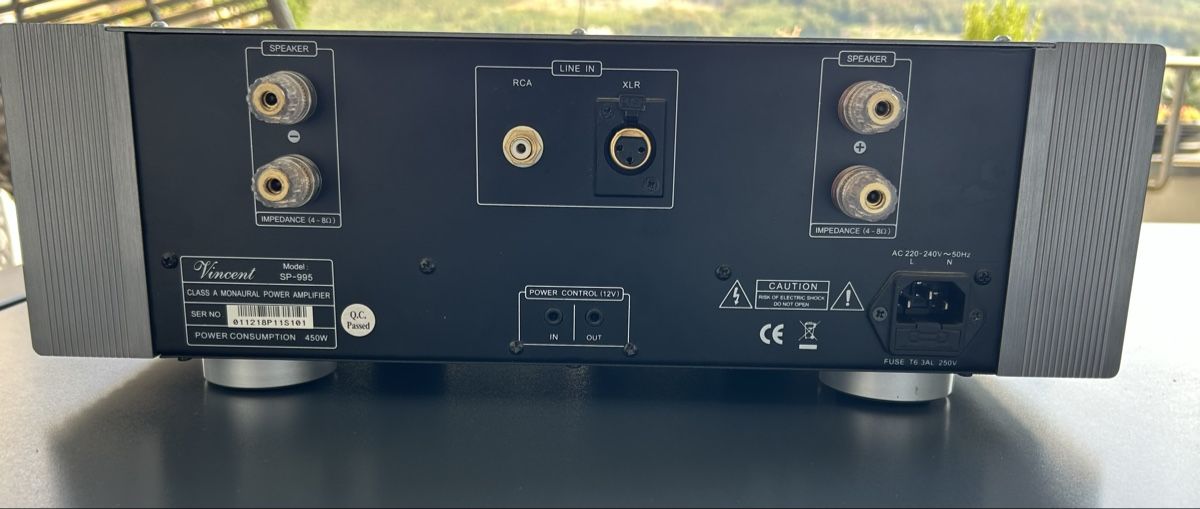 Vincent Verstärker: 2 Vincent SP 995 Monoblöcke  – Gebraucht aus Wangen b.Olten von Kaffeemaschine03 1