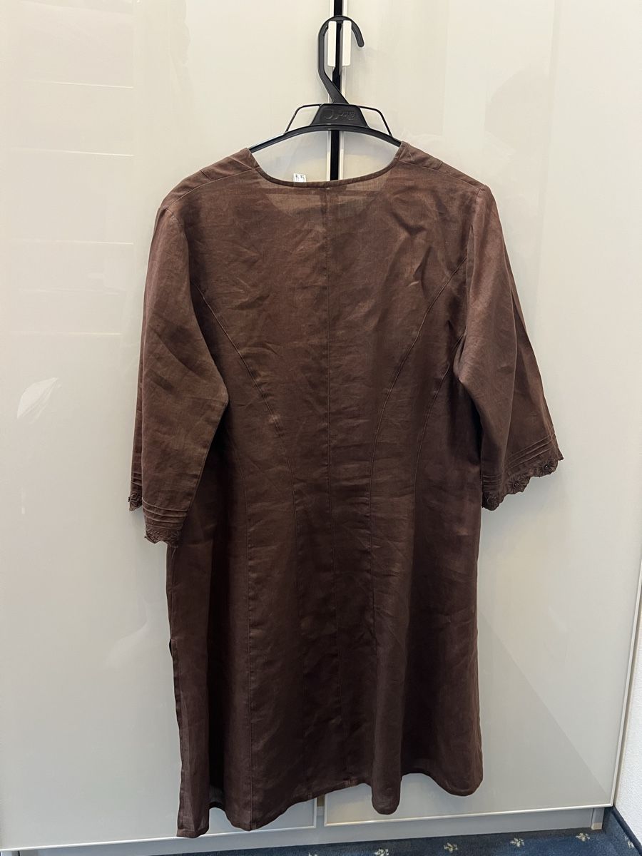 Camicette: Lange Bluse, Braun, Gr. 42 – Usato da Grindelwald venduto da wand_24 1