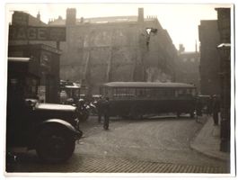 Fotografie London, Bus im Strassenverkeh
