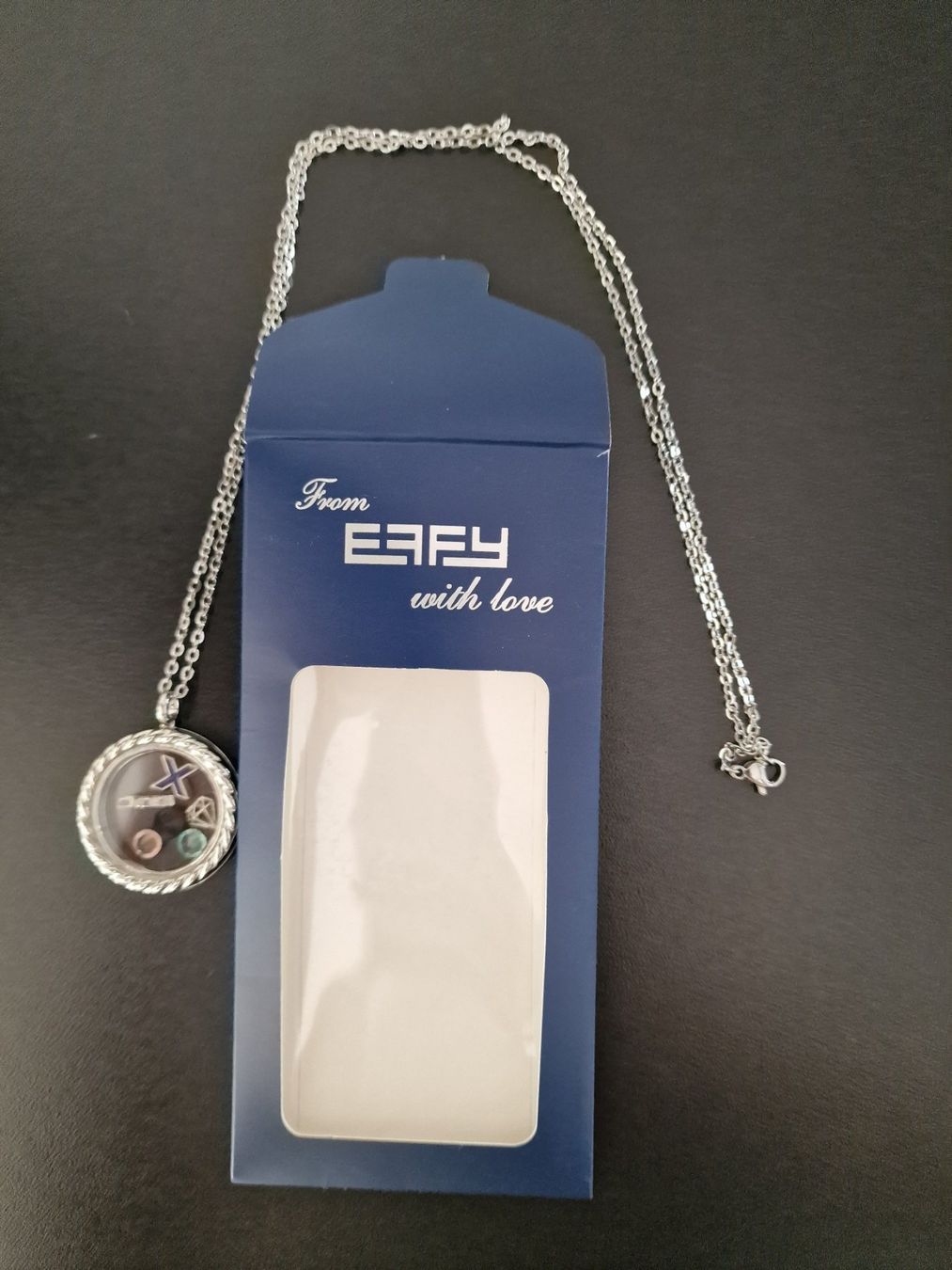 Catenine: Kette mit Medaillon silber – Nuovo (secondo la descrizione) da Nebikon venduto da Japostyle 3