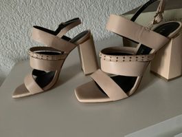 Leder Schuhe gr. 39 Rosé
