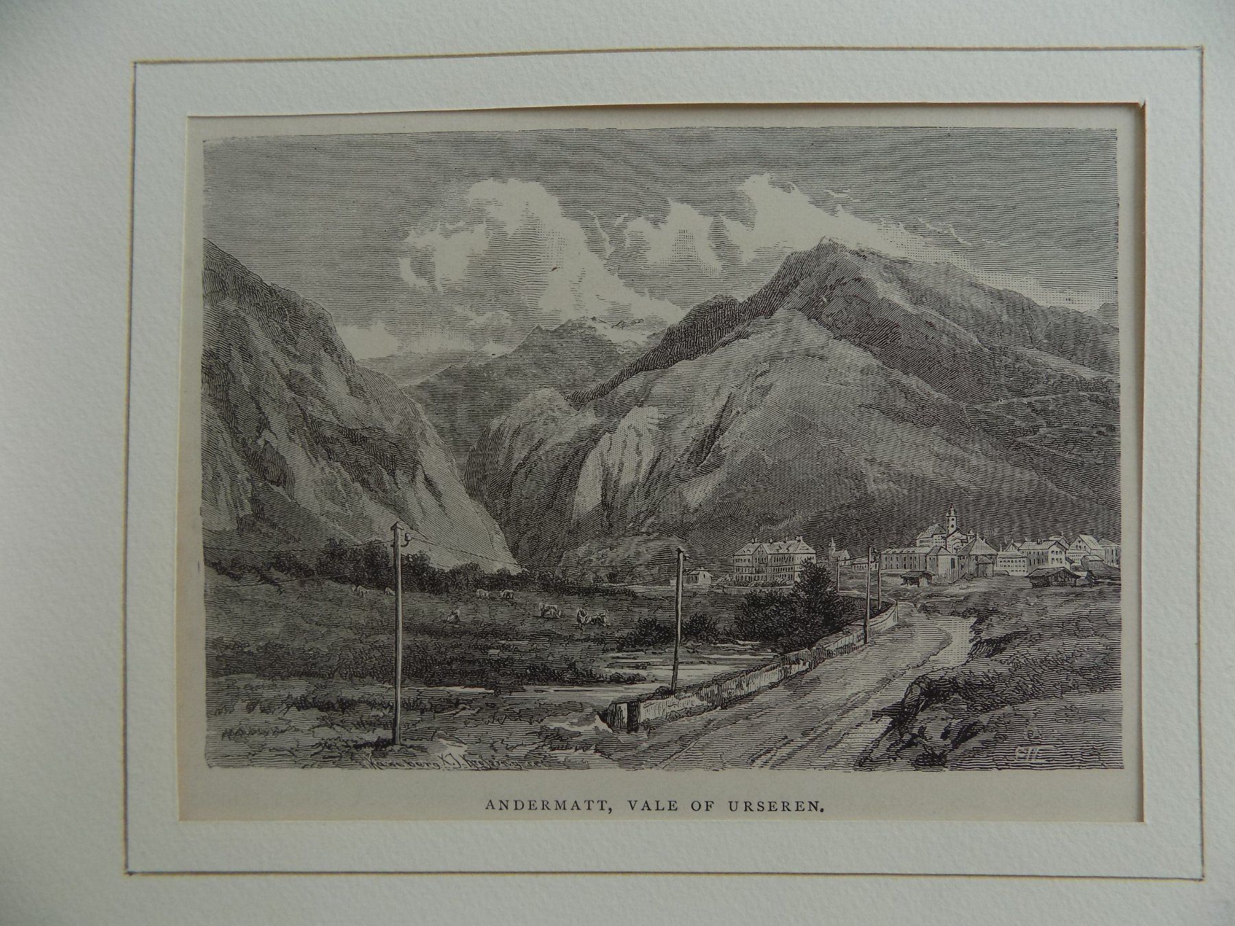 Incisioni: Andermatt Urserntal – Usato da Risch venduto da Rischli15 2