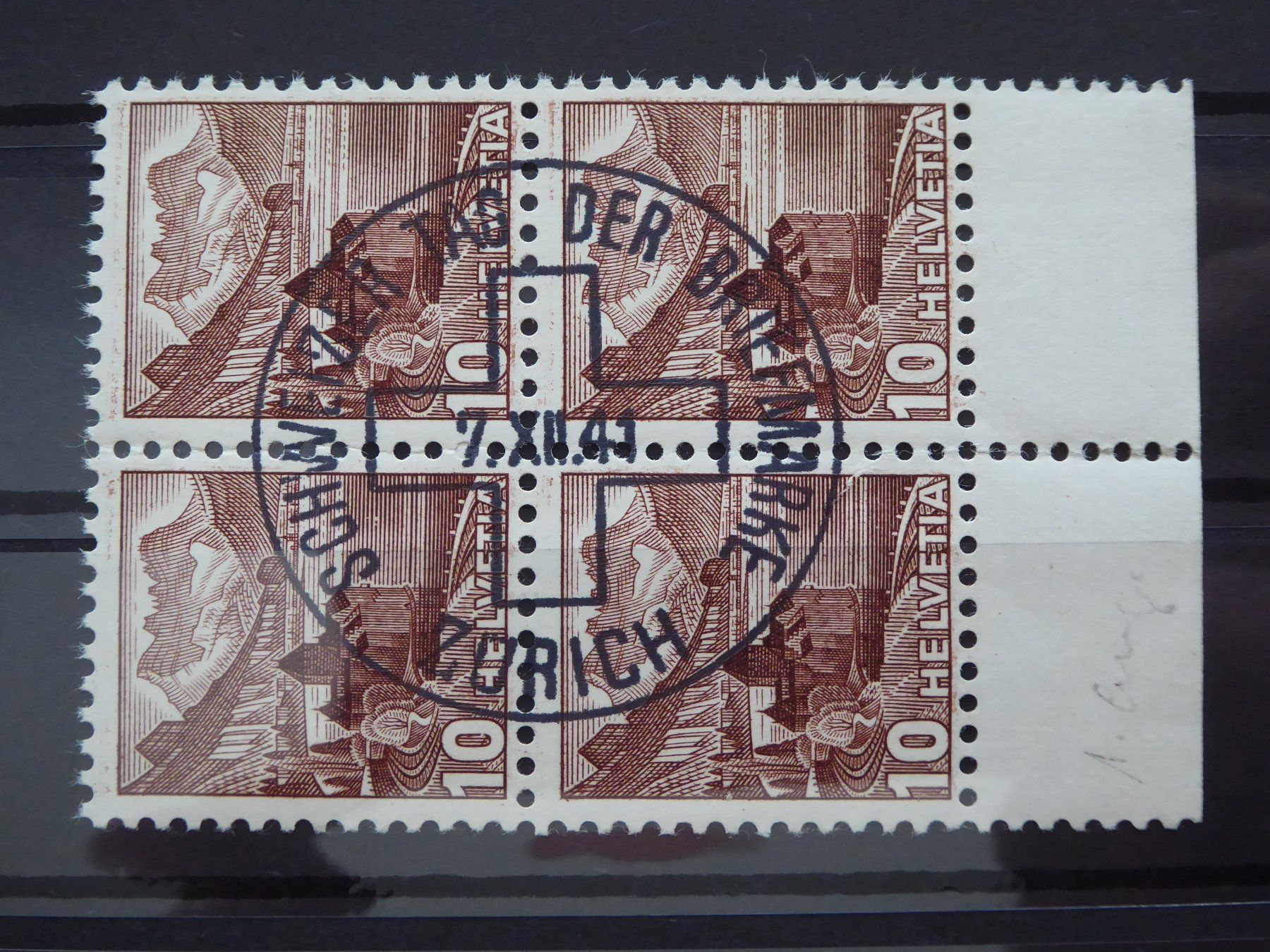Tutti i francobolli: Tolles Stück 7.XII.41 – Usato da Rothrist venduto da swisstools