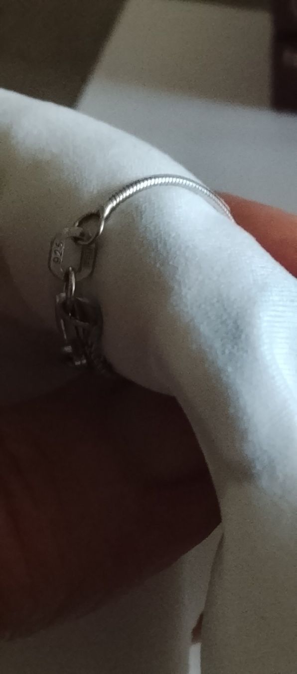Catenine: Silber Kette mit Glas Perlen – Usato da Oberriet SG venduto da snj_bjb7 1