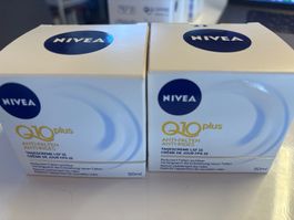 Nivea Q10 Plus Anti-Rughe, crema giorno LSF15, 50ml x2