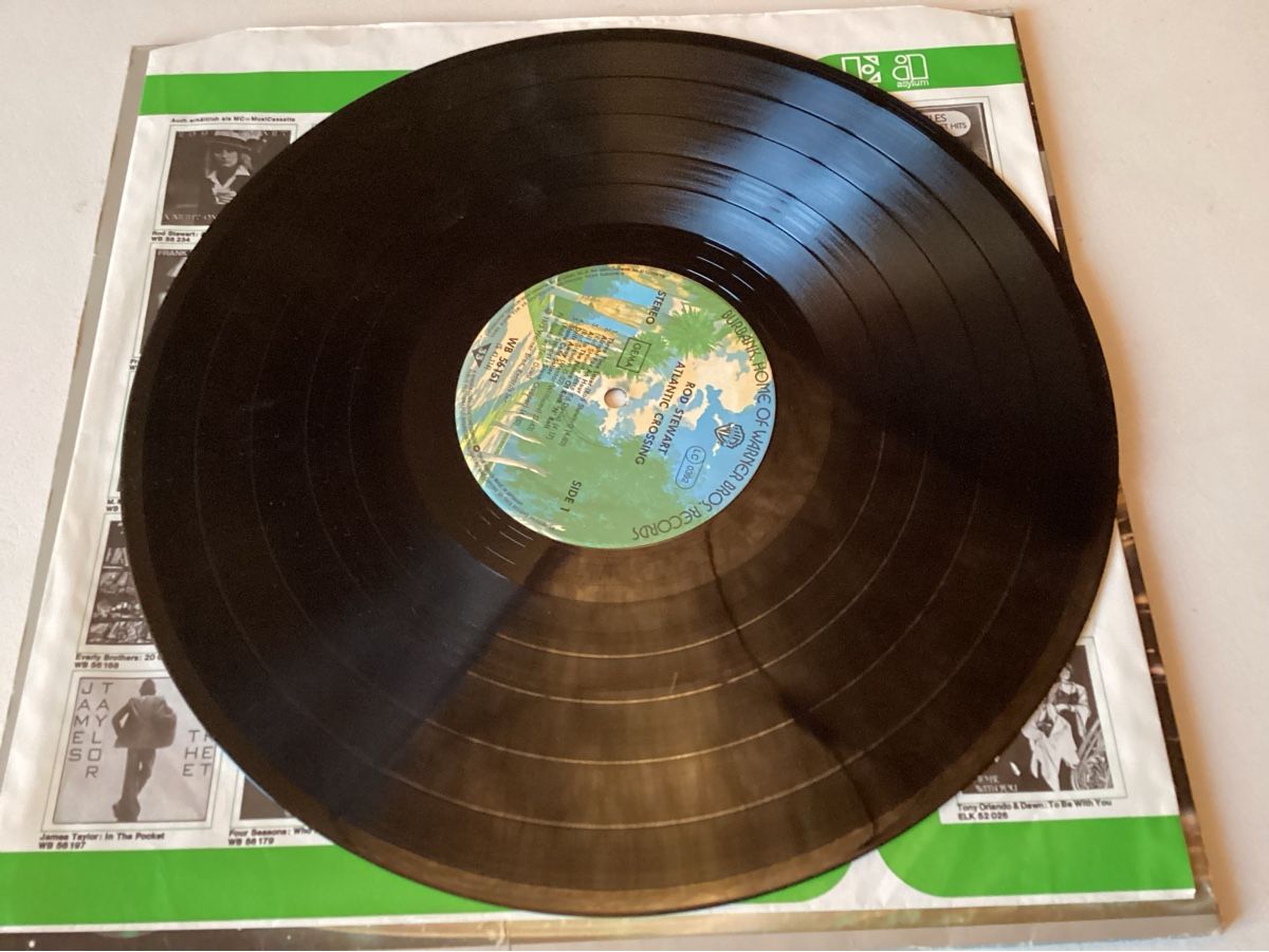 Dischi in vinile: Rod Stewart - Atlantic Crossing LP – Usato da Zürich venduto da Rockbyrd 3
