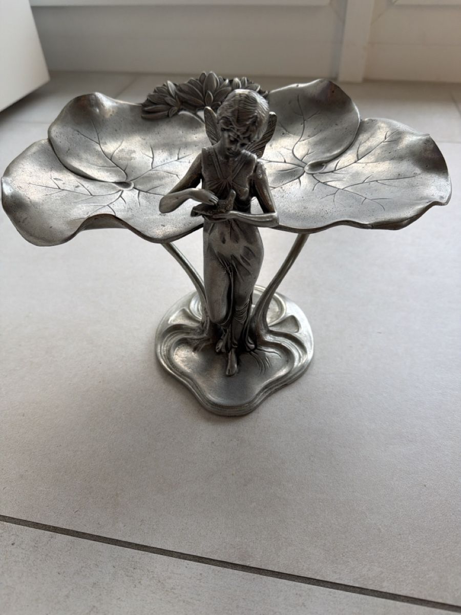 Piatti di portata: Jugendstil Tablett aus Zinn – Usato da Kreuzlingen venduto da Kato06 3