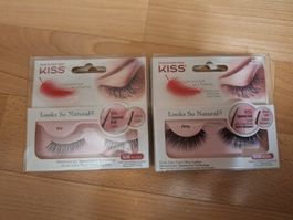 2x künstliche Wimpern von KISS NEU