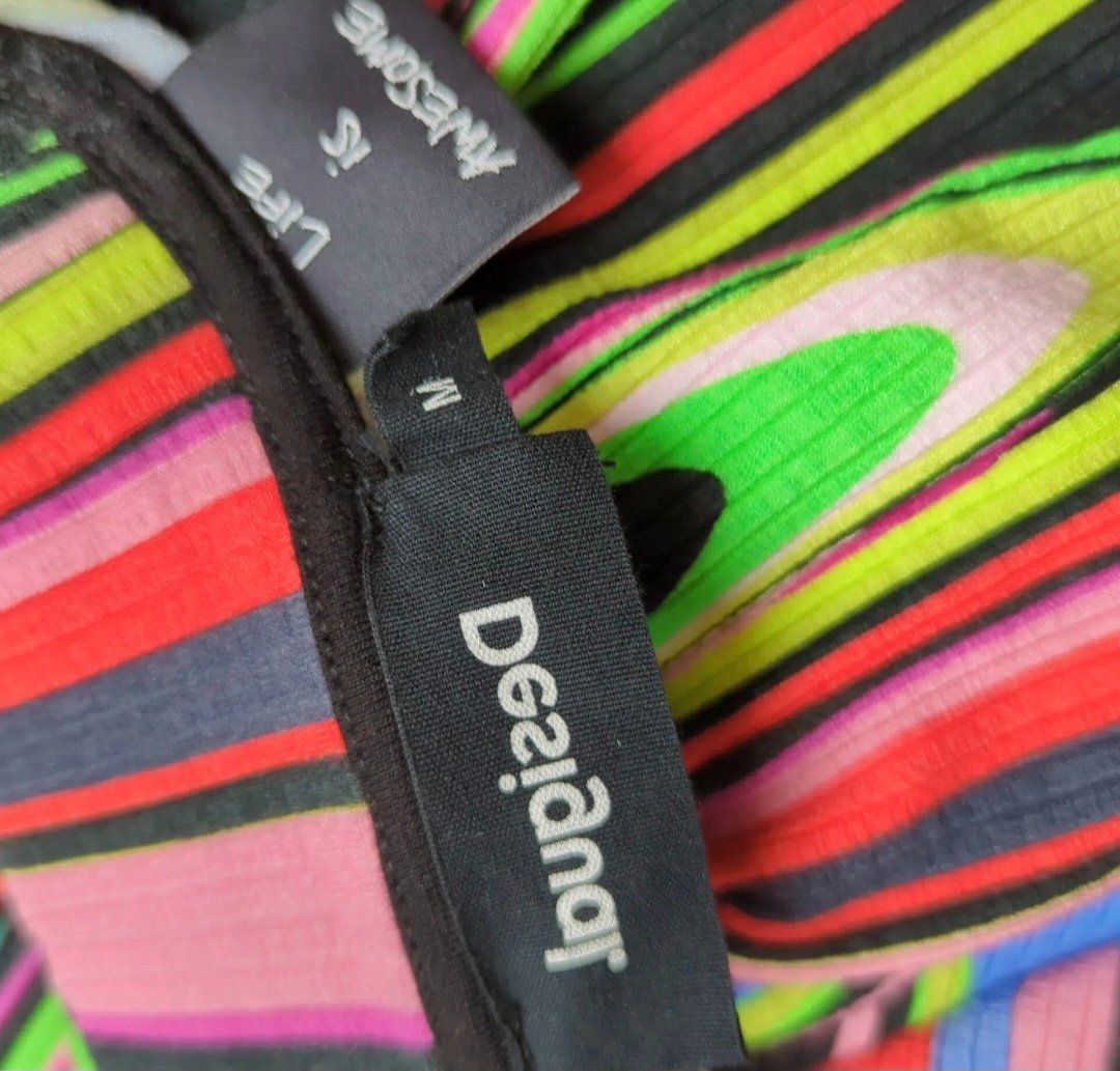 Desigual Vestiti: Desigual robe multicolores M – Usato da Le Locle venduto da Threads_CH 1