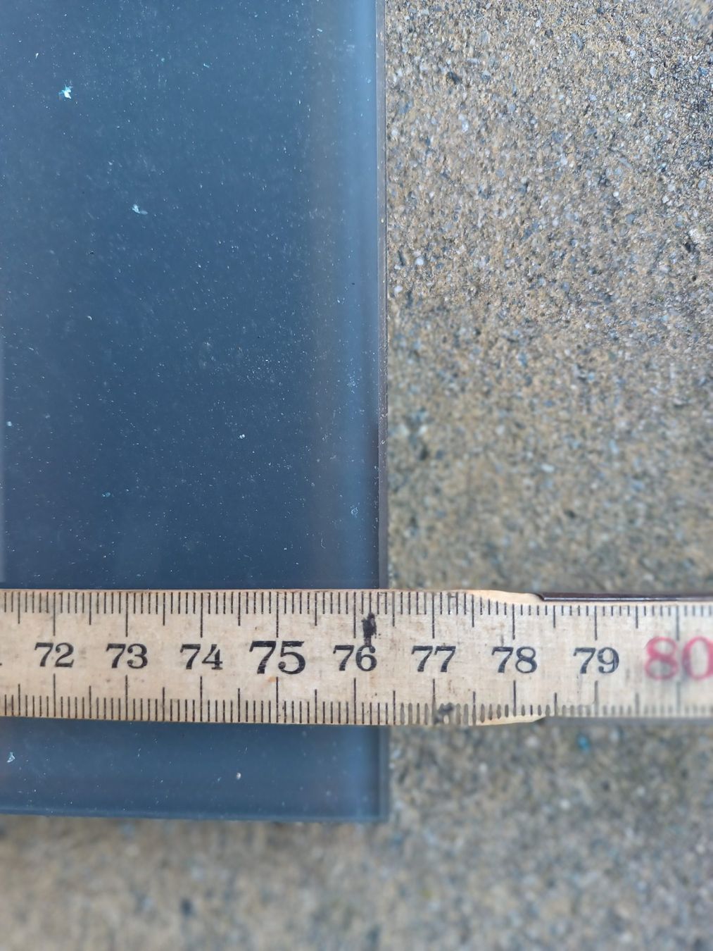 Gläser: Sichtschutz Doppel-Glas (Matt-Dunkel) – Neu (gemäss Beschreibung) aus Eschenbach LU von mst_chs7 1