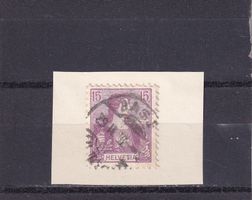 1907 Helvetia Brustbild: Nr. 106