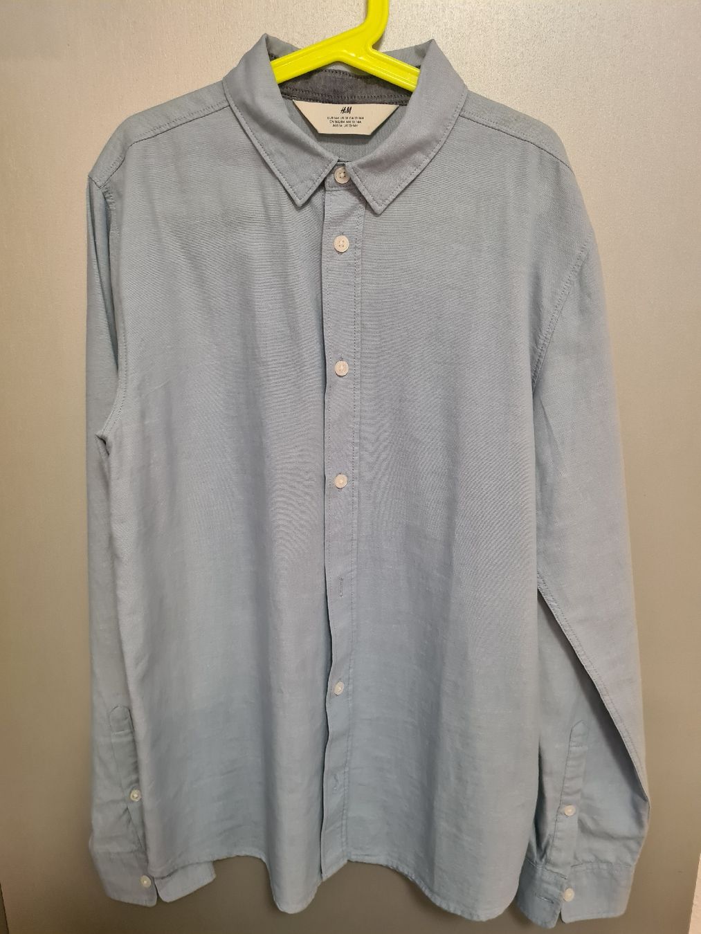 H&M Camicie, T-shirt & Polo: H&M Hemd, hellblau, Gr. 164, Top Zustand! – Usato da Winterthur venduto da Jana1701 1