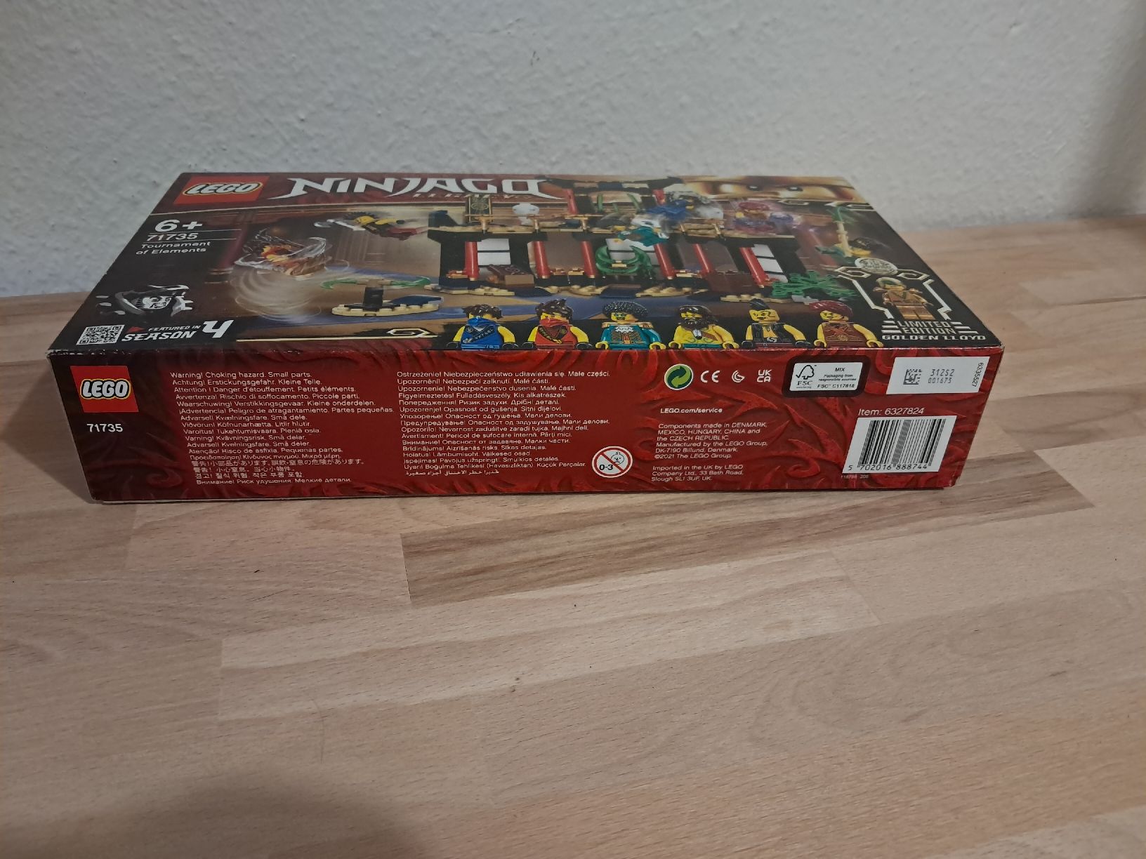 Lego Spielzeuge: Lego Ninjago 71735 Turnier der Elemente /Tournament Elements – Neu und originalverpackt aus Hornussen von  3