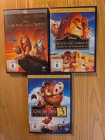 Disney Der König der Löwen 1 bis 3 DVD Set gebraucht