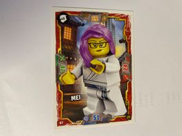 Carte Ninjago Lego - Mei - Rare - État excellent!