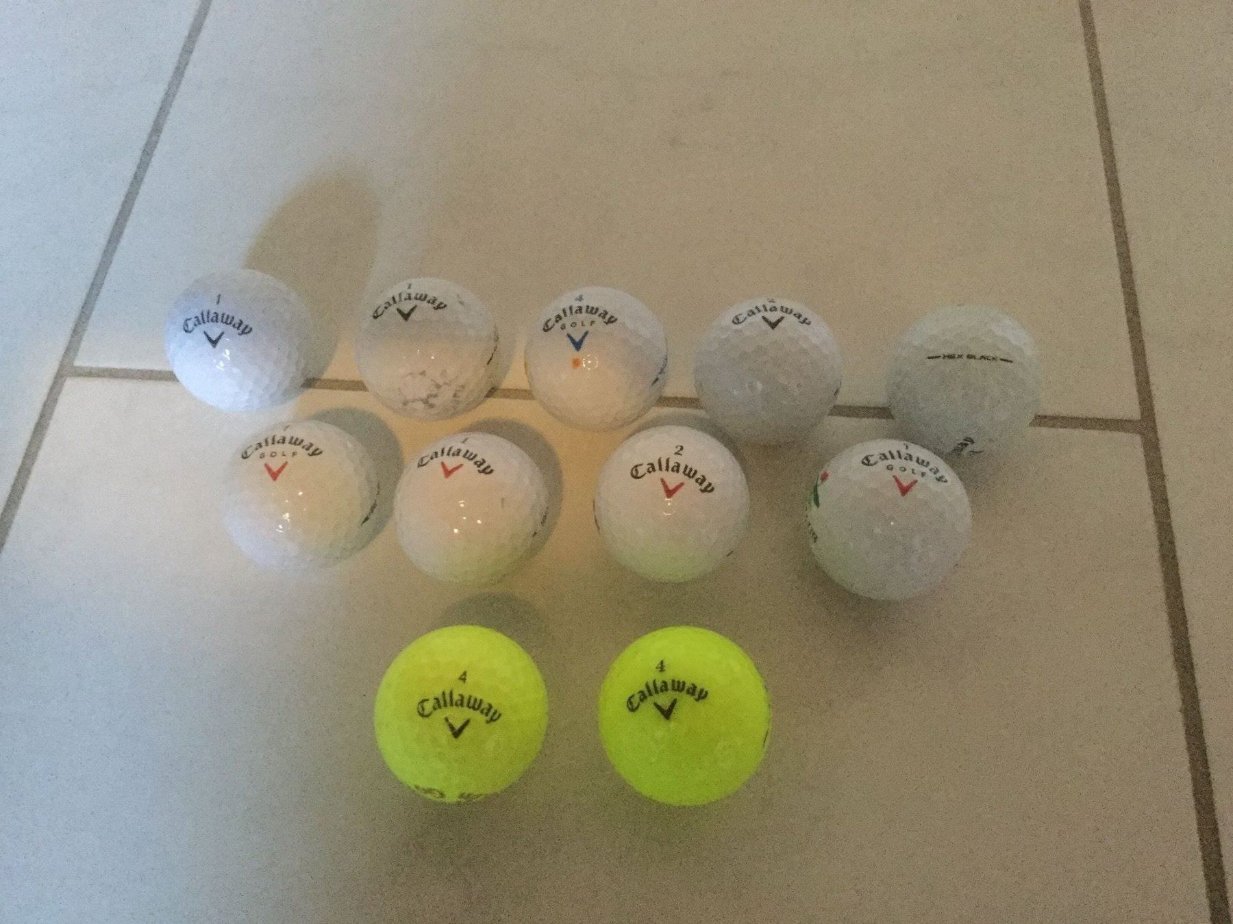 Callaway Palloni: 60 Callaway Golfbälle – Usato da Niederlenz venduto da wile01 1