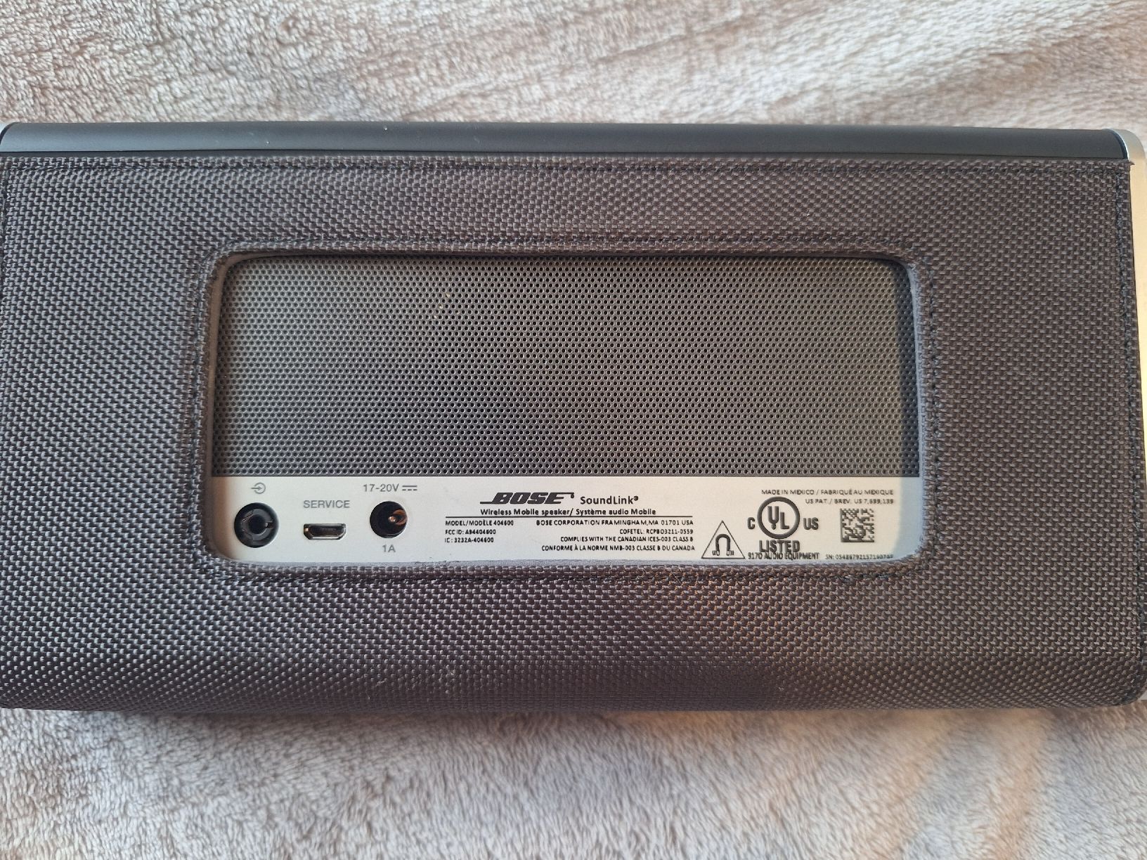Bose Lettore multimediale & Streamer: Enceinte Bose SoundLink Modèle 404600 – Usato da Tannay venduto da v1n1p00h 1