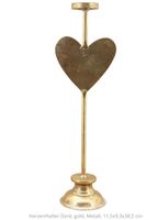 Kerzenhalter Gold Metall
