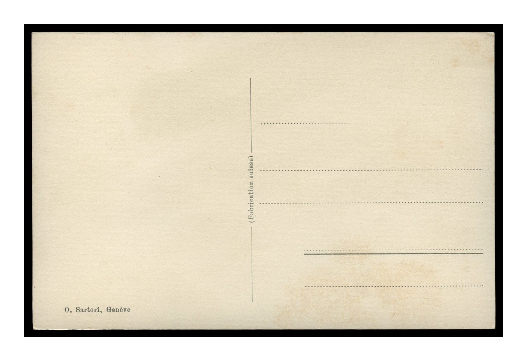 Cartoline postali: GENÈVE - 1910 "Tombeau du Duc de Rohan" – Usato da Onex venduto da gonsla01 1