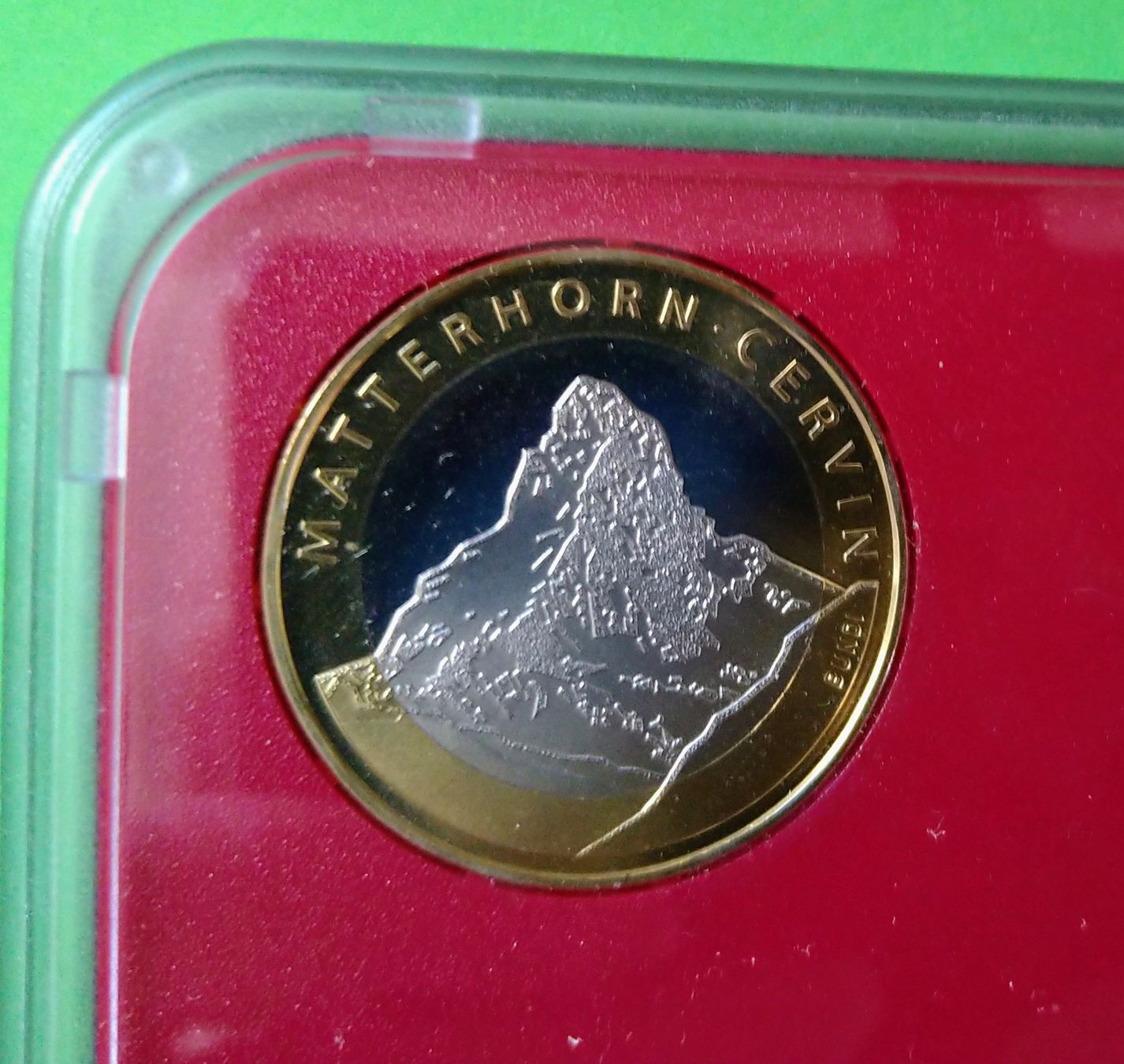 Alle Münzen: Schweizer Münzen-Set 2004 Matterhorn, Stempelglanz – Gebraucht aus Wangen b. Olten von ErikaK06 3