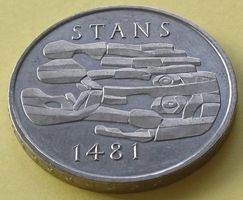 1981 Sonder Fünfliber - Stanser Verkommnis - 5 Franken Münze