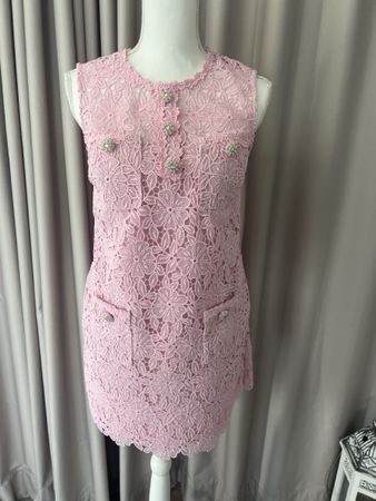 Self-Portrait Kleid Rosa Grösse XS - Top