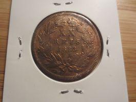 Münze antik Portugal 1883